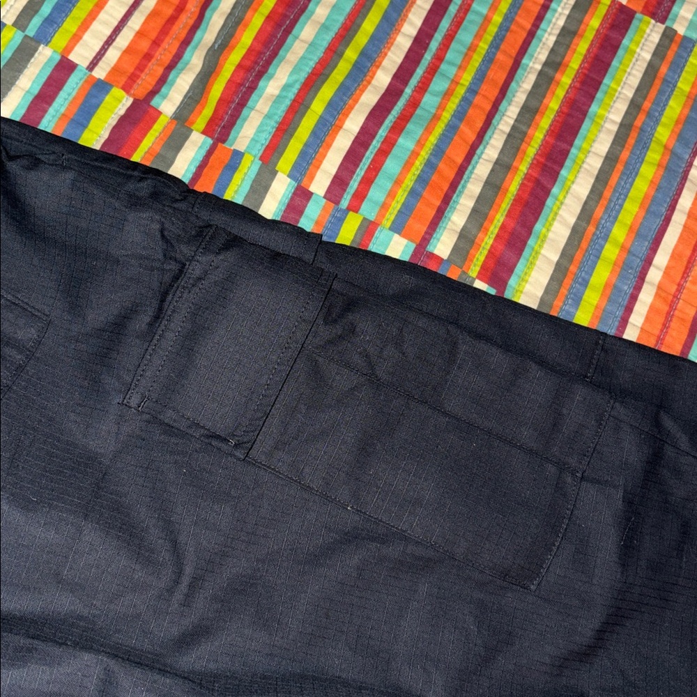 Adidas Black Cargo Pants size small new with tags embroidered logo super nice - Picture 13 of 16